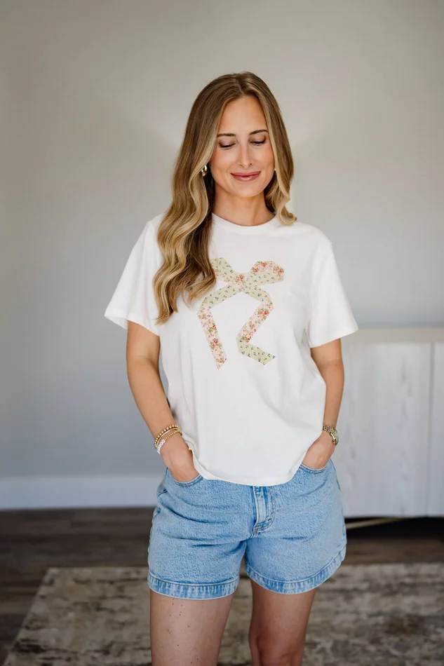 Cottage Ribbon Tee