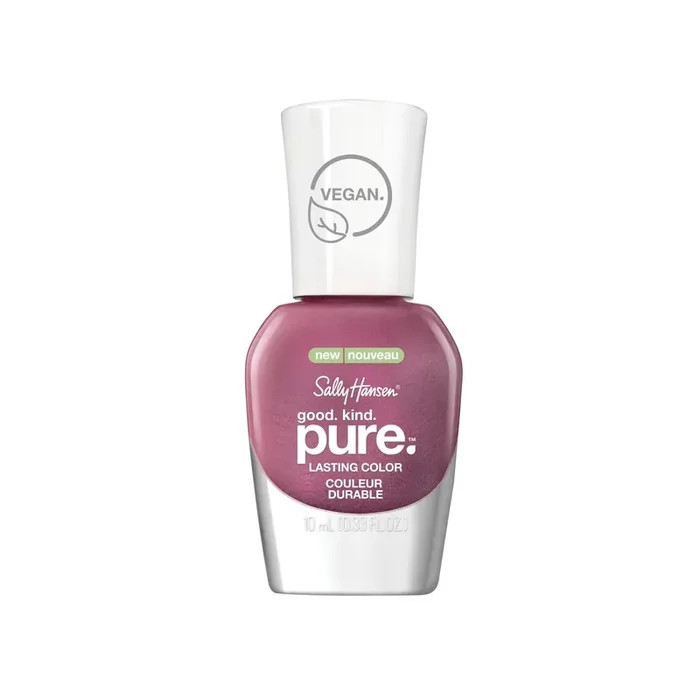 COTY Sally Hansen Good.Kind.Pure. Nail Polish – Frosted Amethyst – 0.33 fl oz