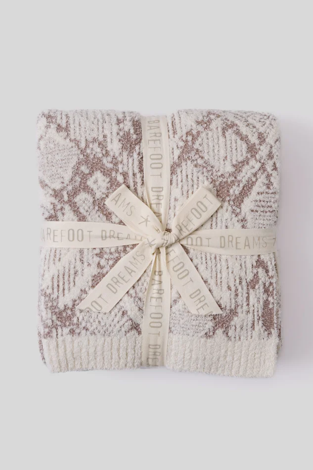 CozyChic® Cotton Graphic Texture Throw