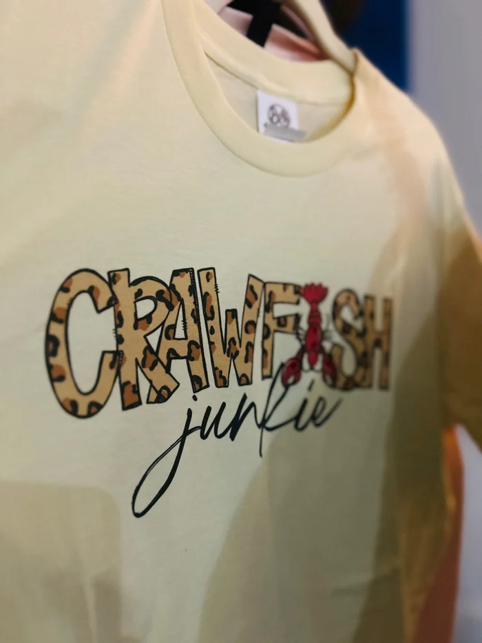 Crawfish Junkie Tee