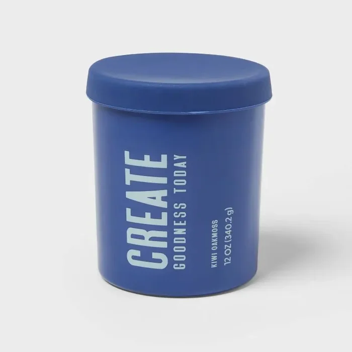 Create Kiwi Oakmoss Jar Candle 12oz – Room Essentials™
