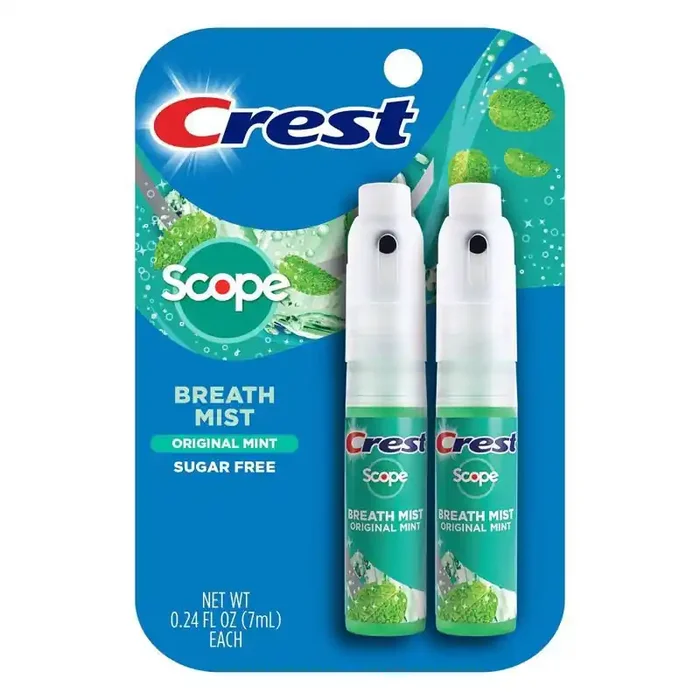 Crest Portable Breath Scope Mint Breath Sprays – 7ml/2ct