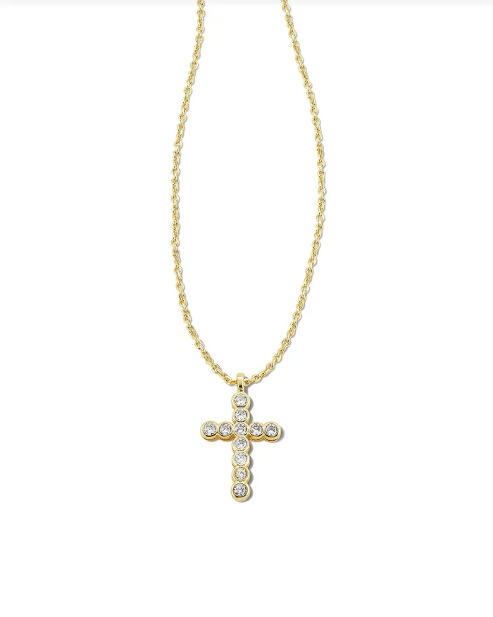 Cross Crystal Pendant Necklace