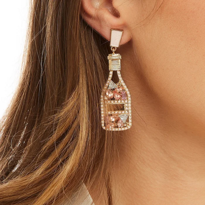 Crystal Embellished Earrings