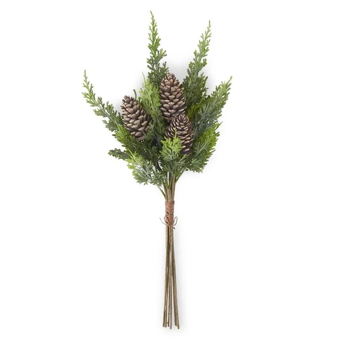 CYPRESS PINE BUNDLE WITH PINECONES