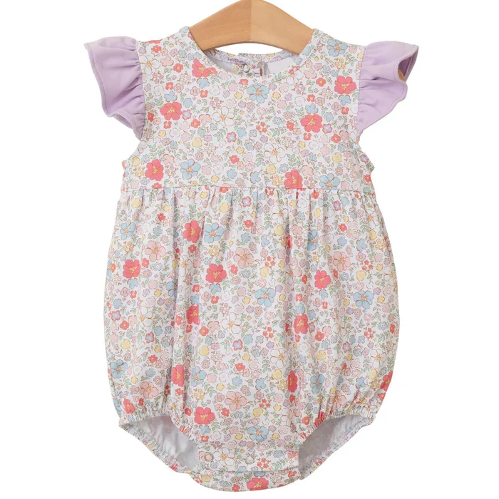 DAINTY FLORAL FLUTTER BUBBLE