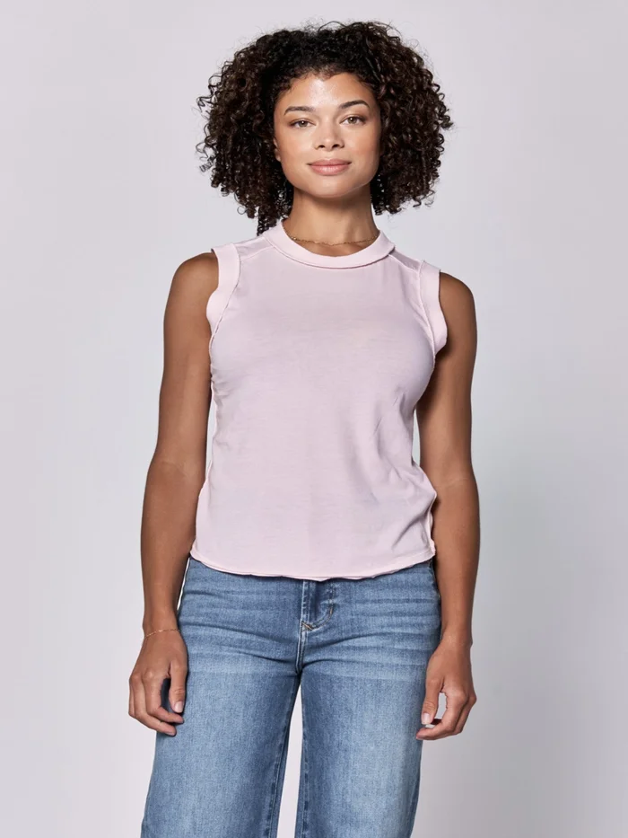 Dear John Zo Sleeveless Tank – Pink A Boo