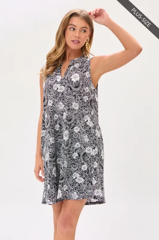 Dear Scarlett Curvy Date Night Black Dress