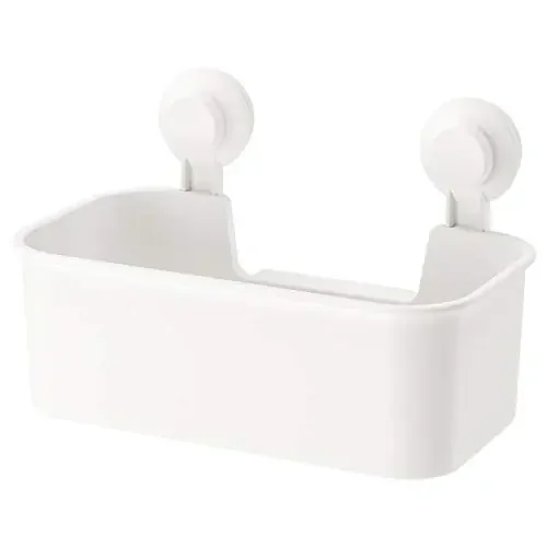 Digital Shoppy Basket with Suction Cup – White
