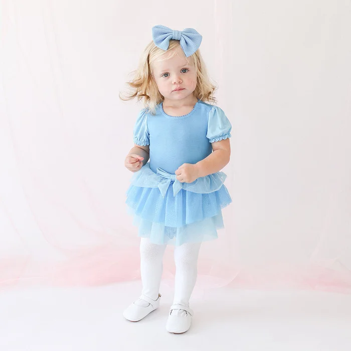 Disney Princess Blue Girl Tulle Onesie | Cinderella