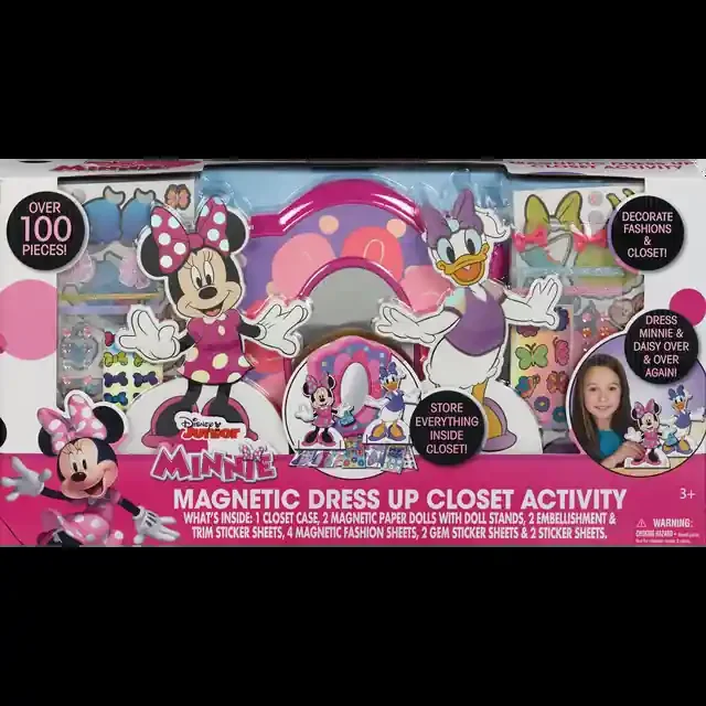Dlx Magnetic Dress Up Closet Act
