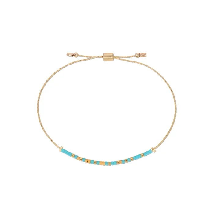 Dot and Dash Design Happiness Bracelet