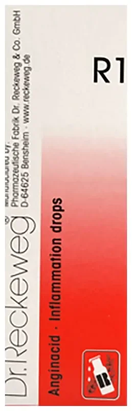 Dr Reckeweg Homeopathic Germany R1 Drops – Inflammation Fever Swelling – 22ml- by shopworld2 (2)