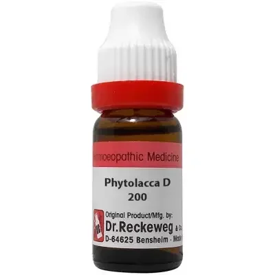 Dr. Reckeweg Phytolacca Decandra 200 CH (11gm)