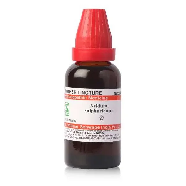 Dr. Willmar Schwabe India Acidum sulphuricum MT Q (30ml.)