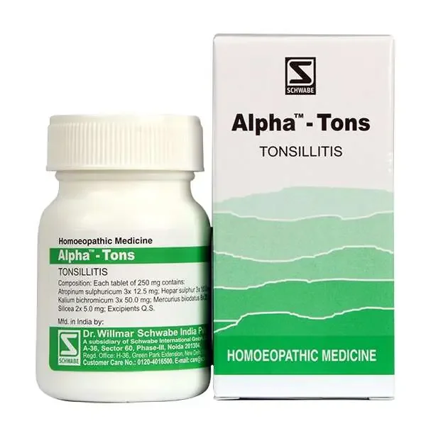 Dr. Willmar Schwabe India Alpha-Tons Tabs.