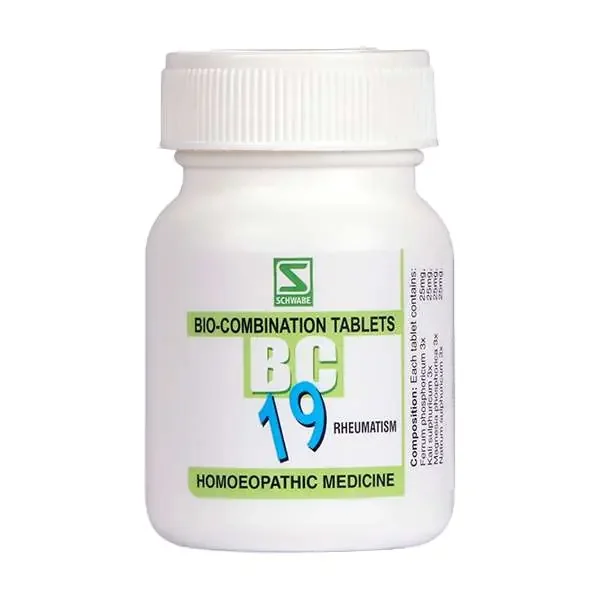 Dr.Willmar Schwabe India Biocombination No. 19 (550gm.) Tabs.