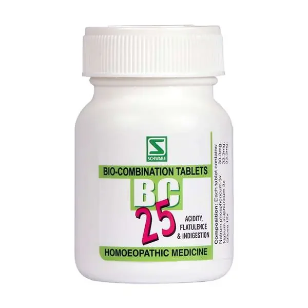 Dr.Willmar Schwabe India Biocombination No. 25 (550gm.) Tabs.