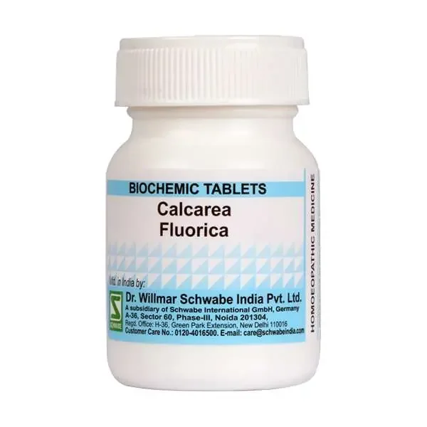 Dr.Willmar Schwabe India Calcarea fluorica (6x) (20gm.) Tabs.