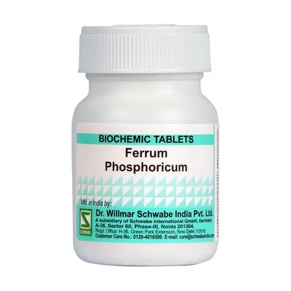 Dr.Willmar Schwabe India Ferrum phosphoricum (12x) (20gm.) Tabs.