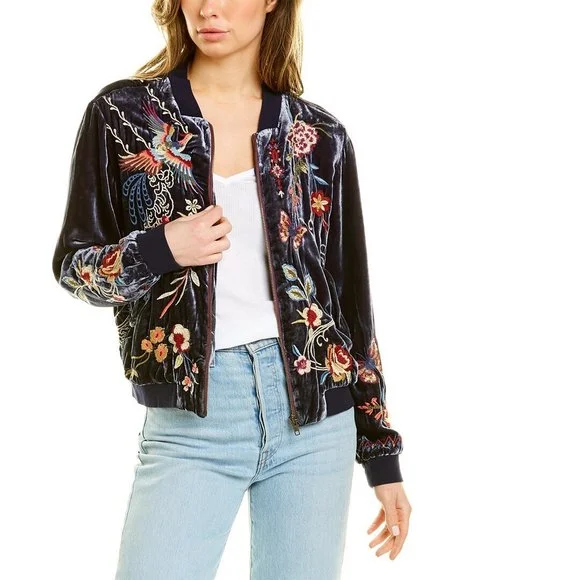Dreamer Somerset Bomber Jacket-Plum
