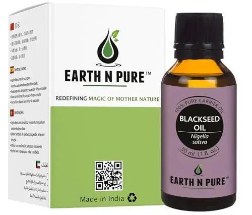Earth N Pure Essential Oils (Blackseed Oil_30 ml)