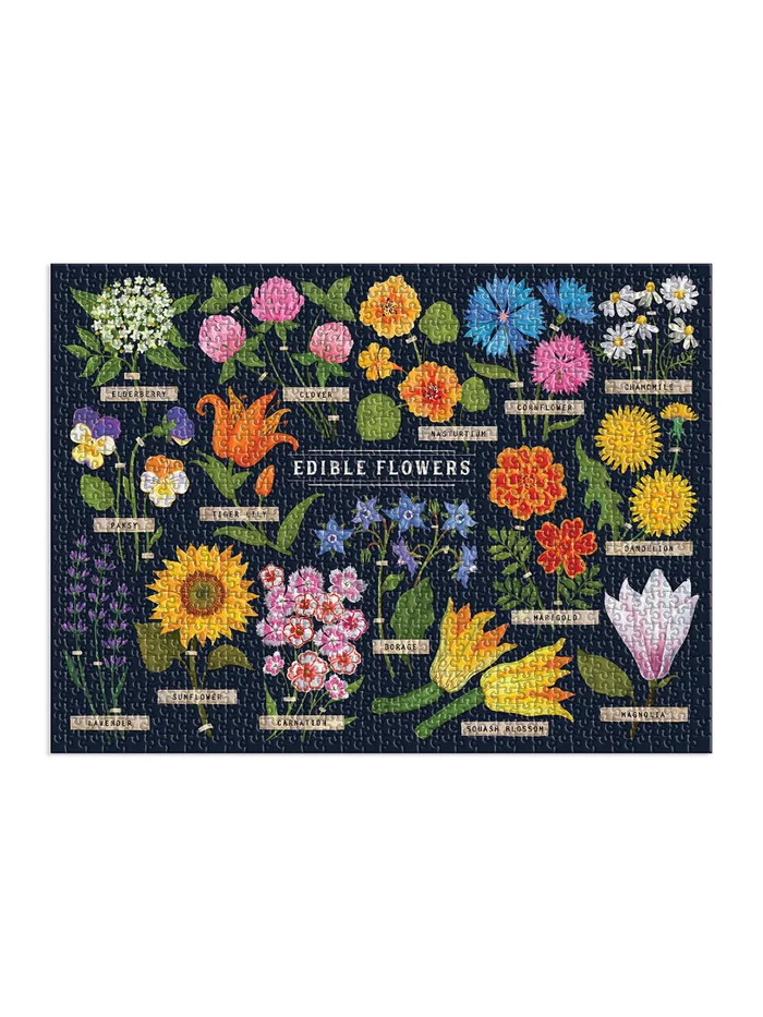 Edible Flowers Jigsaw Puzzle