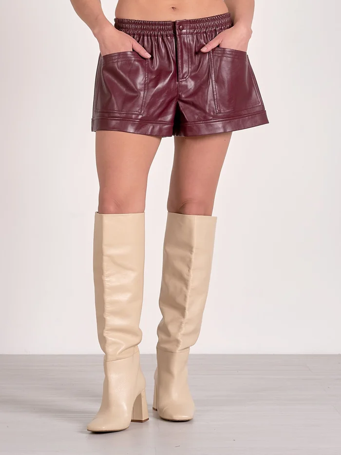 Elan Apple Trail Shorts – Plum
