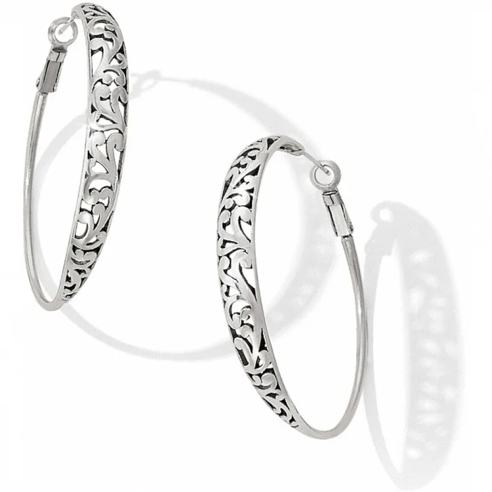 Elora Hoop Leverback Earrings-#JA2050