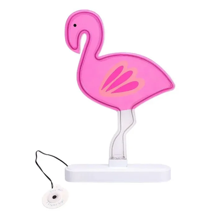 Faux Neon Sign Flamingo Pink – Sun Squad™