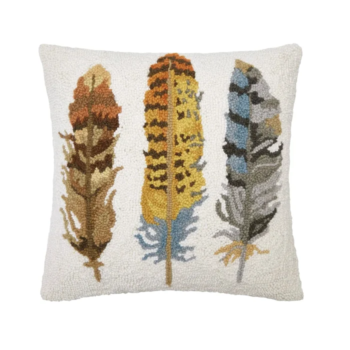 FEATHERS HOOK PILLOW