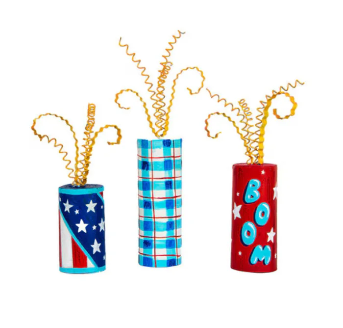 Firecracker Cans Set of 3