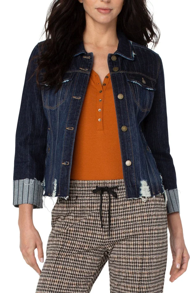 Fray Denim Jacket – Atwood