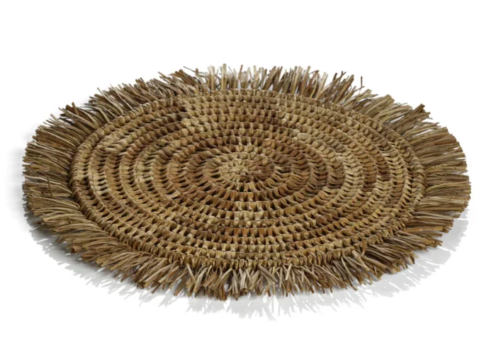 Fringed Placemat – Round