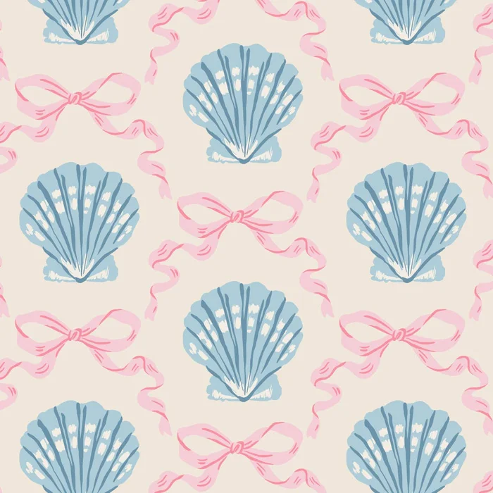 Fun Party Beach Cocktail Napkins | Bow Sea Shell