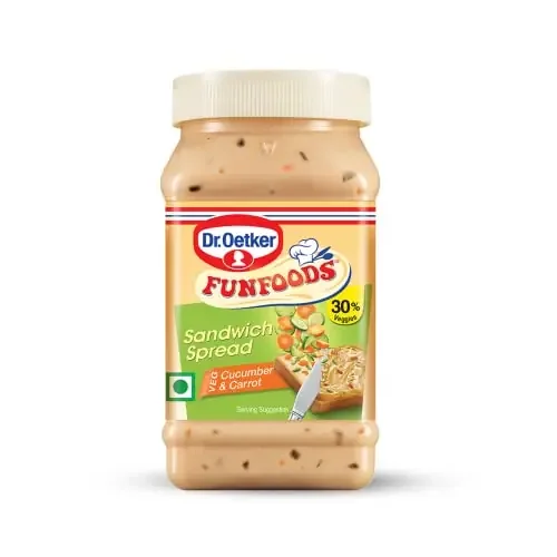 Funfoods Cucumber And Carrot Sandwich Spread Eggless 250g