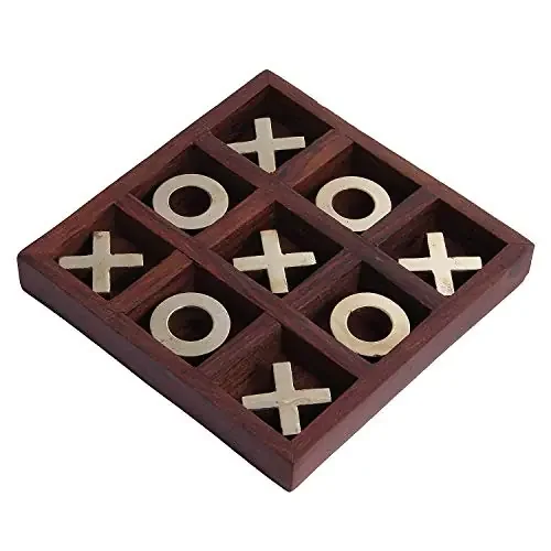 Game Wooden Puzzle Brown