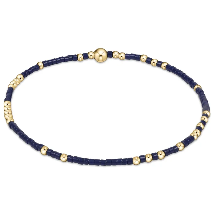 GAMEDAY HOPE UNWRITTEN BRACELET – MATTE NAVY