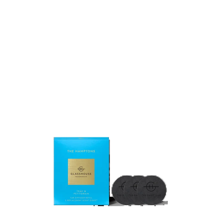 Glasshouse Fragrance Car Diffuser Refill – The Hamptons