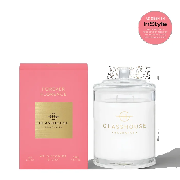 Glasshouse Fragrances 13.4 oz Candle – Forever Florence