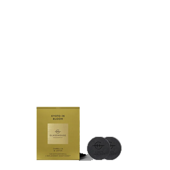 Glasshouse Fragrances Car Diffuser Refill – Kyoto in Bloom