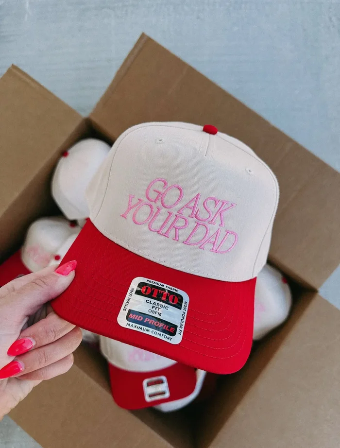 Go Ask Your Dad Trucker Hat