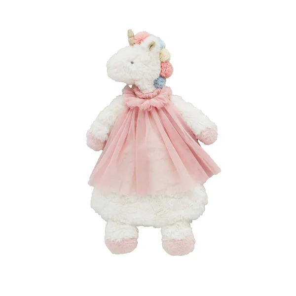 Goldie Unicorn Princess Plush Woobie