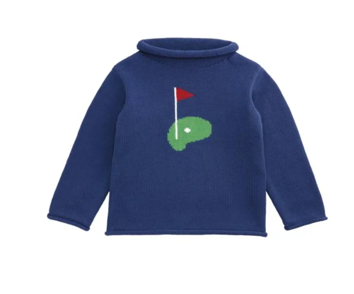Golf Rolled Neck Sweater