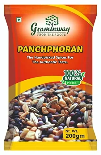 GRAMINWAY – FROM THE ROOTS Panchphoron Mix Masala -200 Gm (Pack Of 1) Vegetable Masala
