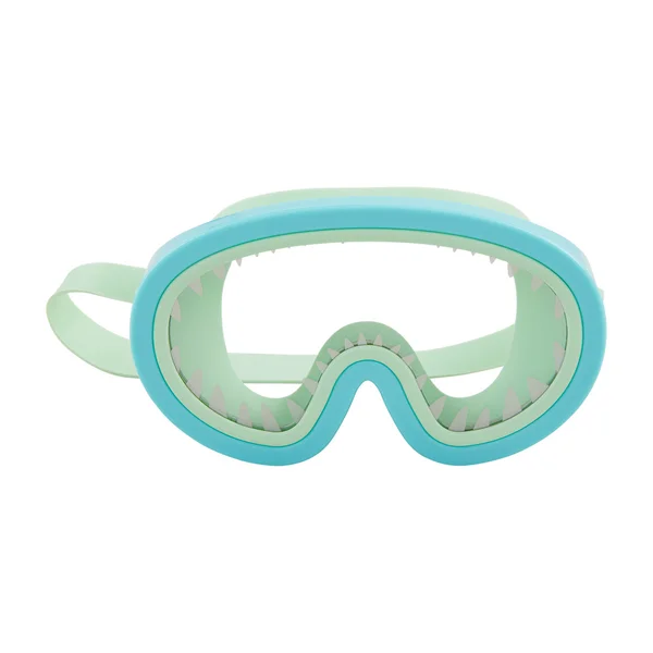 Green Swim Mask
