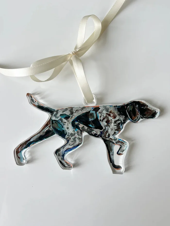 GSP POINTING ACRYLIC ORNAMENT