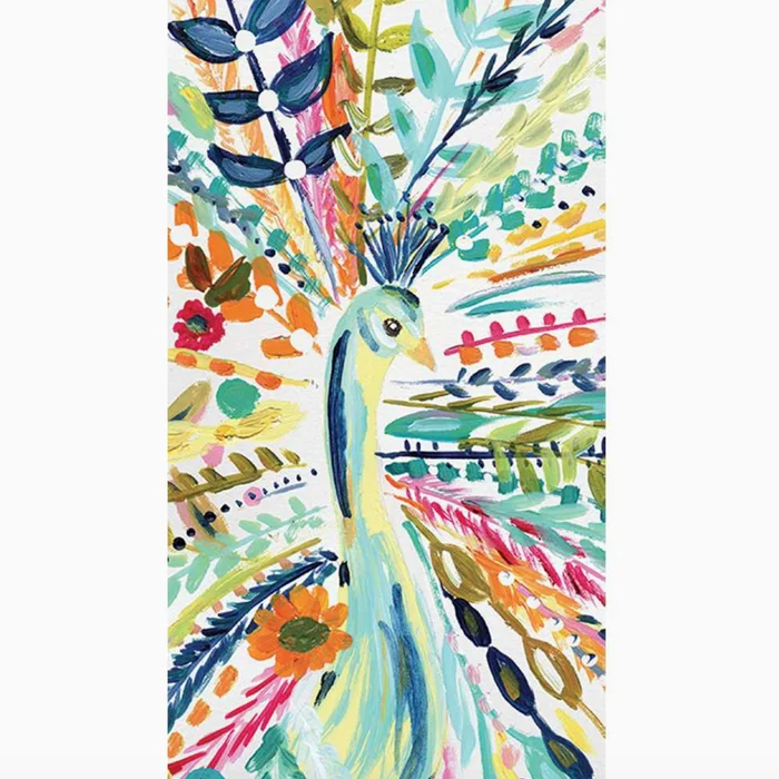 Guest Napkin – Peacock