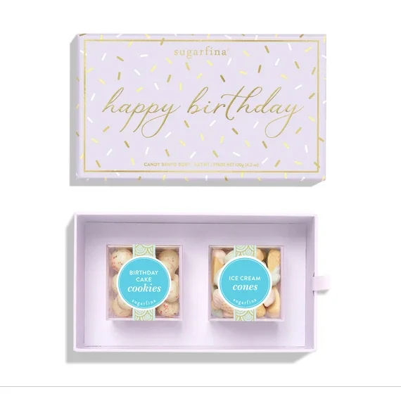 Happy Birthday Candy Bento Box