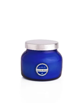 Havana 8 oz Blue Petite Jar